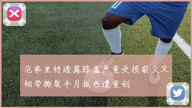 范弗里特透露膝盖严重受损前交叉韧带撕裂半月板也遭重创